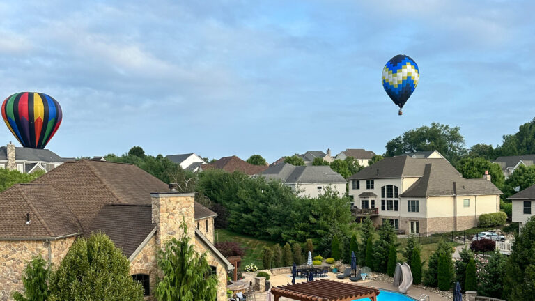 hot air balloon