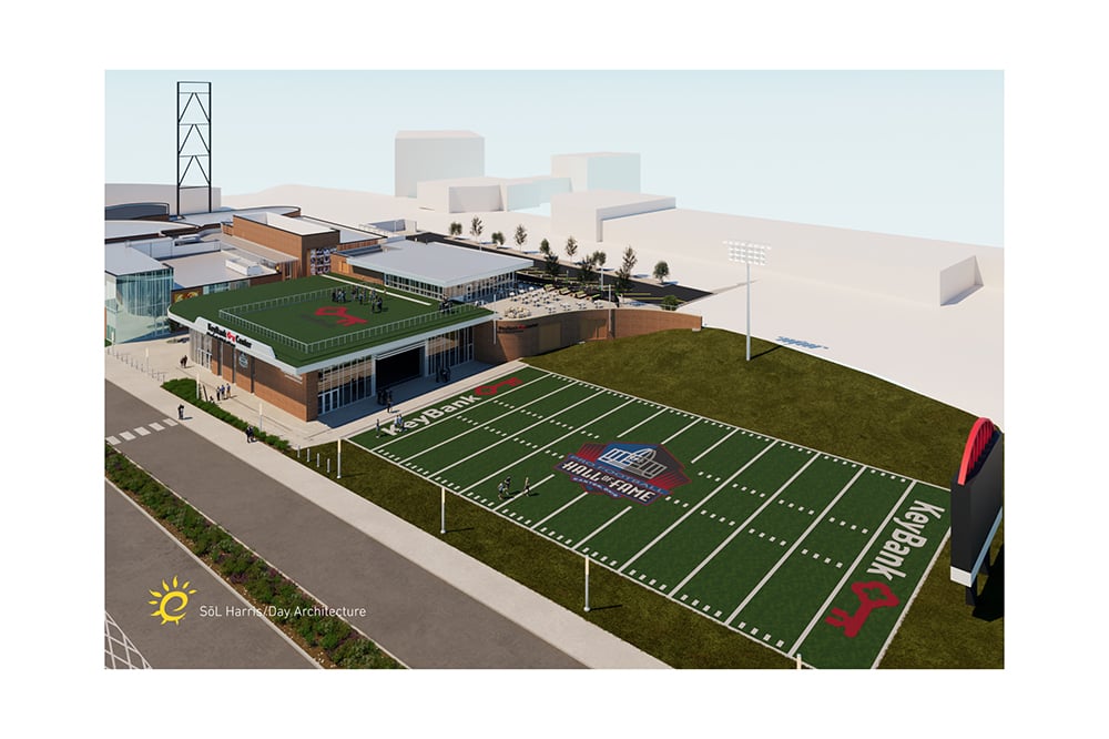 events center rendering field aerial 1000x666