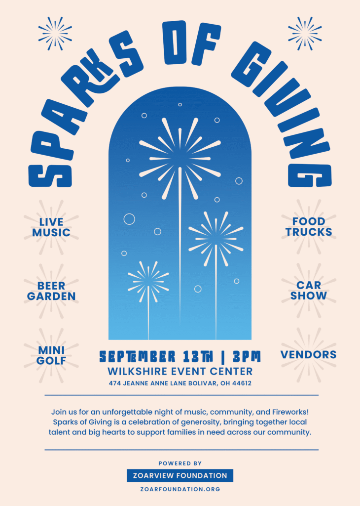 sparks of giving main flyer
